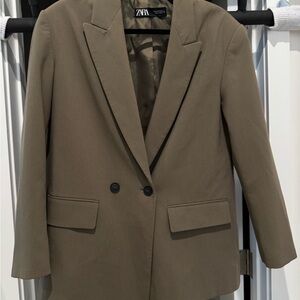 Zara Khaki Jacket